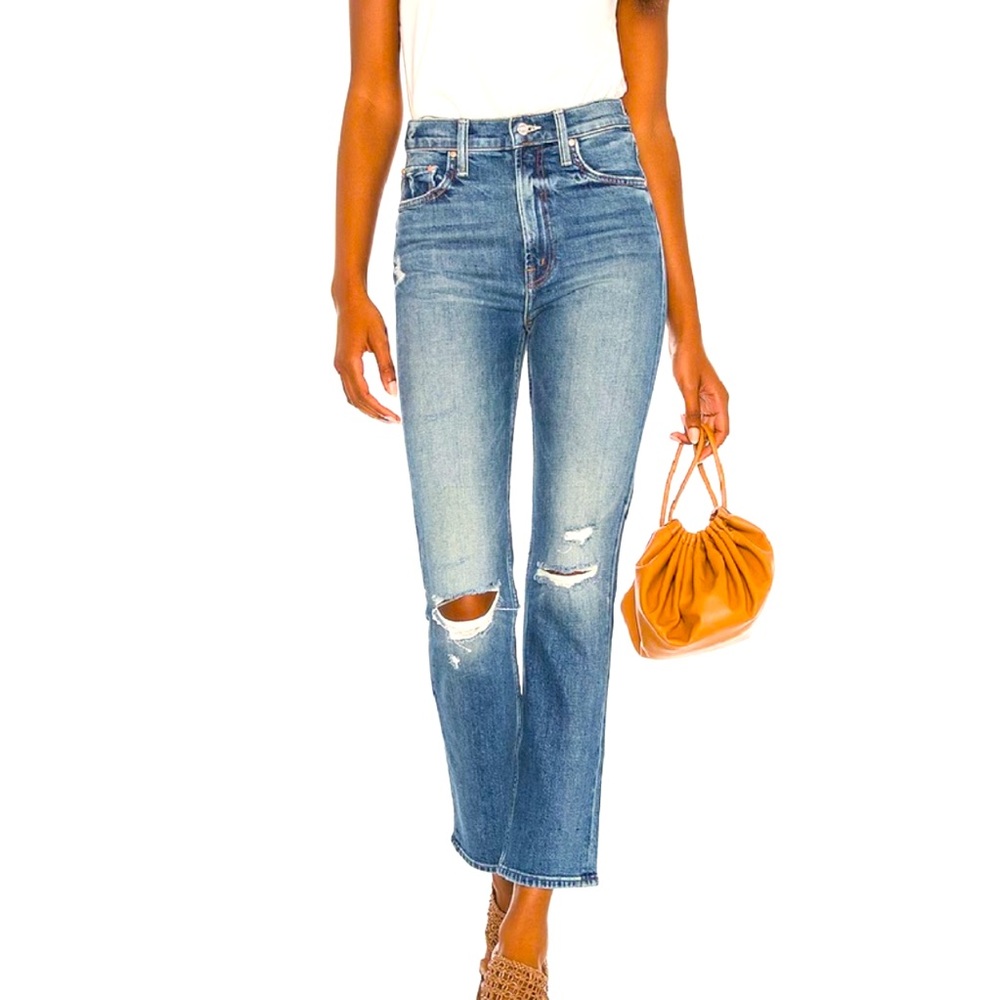 Mother high waisted rider Ankle size 28